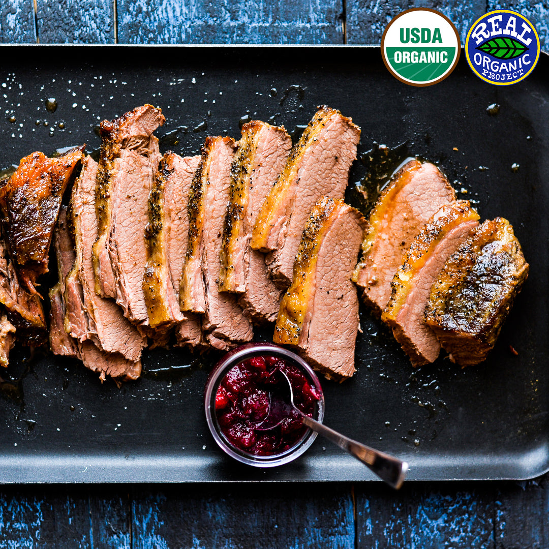 Regenerative Organic Grass Fed Brisket Roast