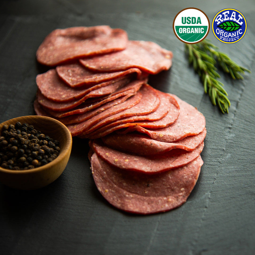 Organic Grass Fed Regenerative SLICED Summer Sandwich Meat 8 oz (limit 10)