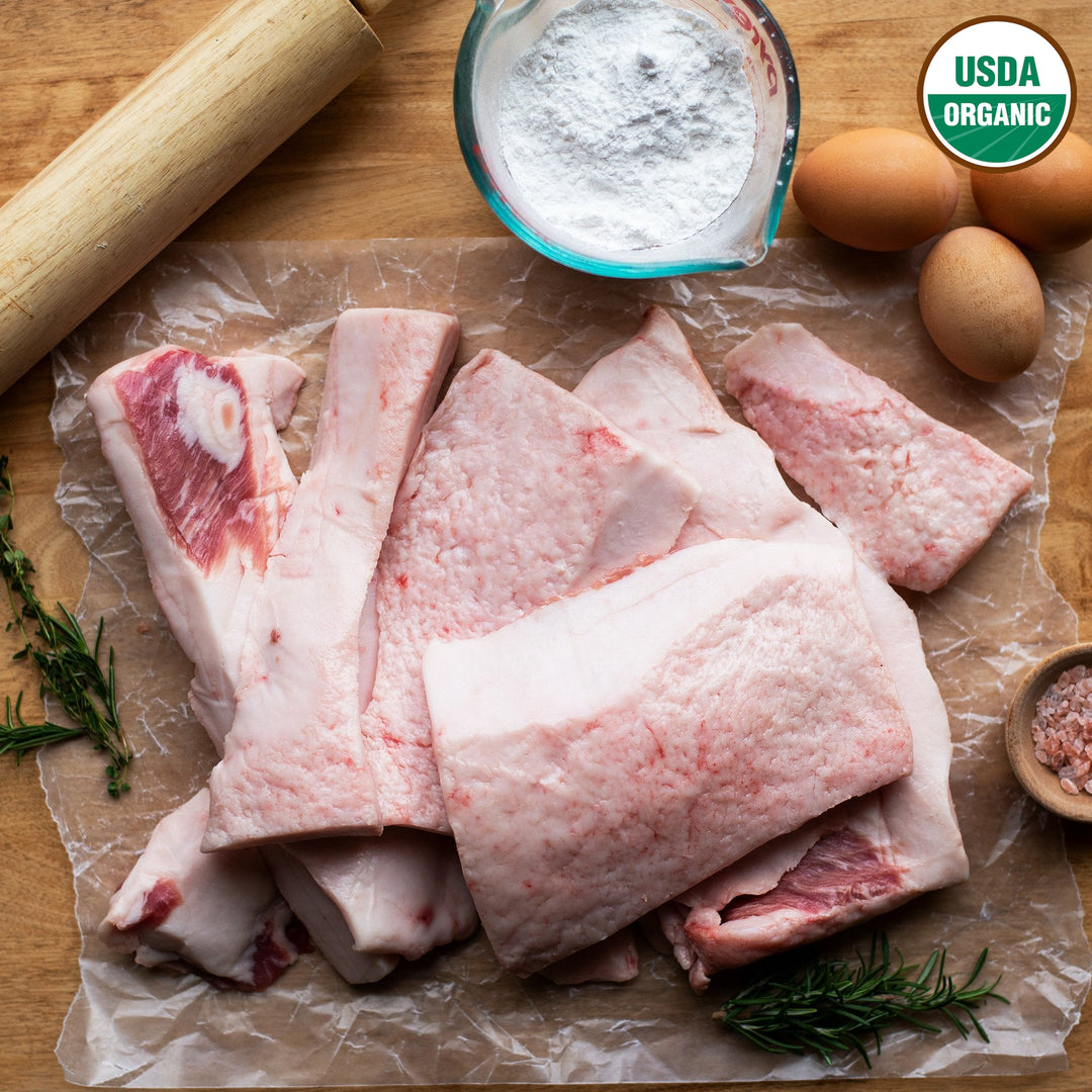 Lifeline Organic Pork Fat 3+lbs