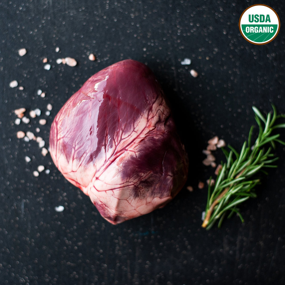 Lifeline Organic Pork Heart 12+oz