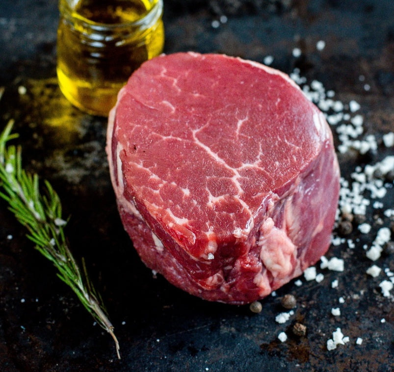Tenderloin (Filet Mignon) Steak, Grass Fed, Regenerative, Non-Certified