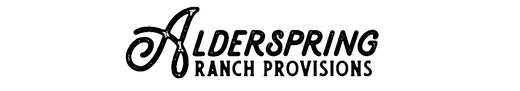 Alderspring Ranch Provisions logo
