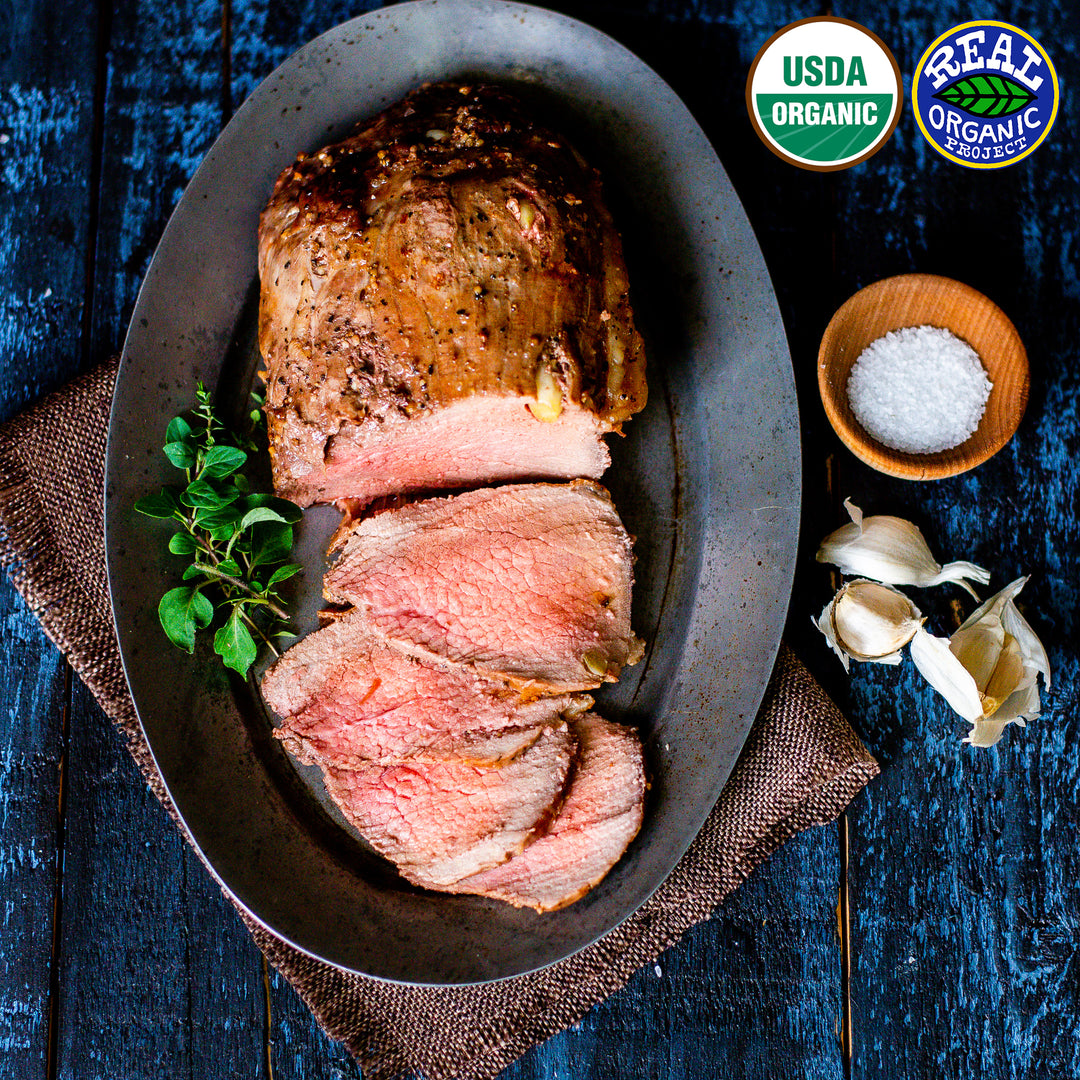 Regenerative Organic Grass Fed Beef Eye of Round Roast