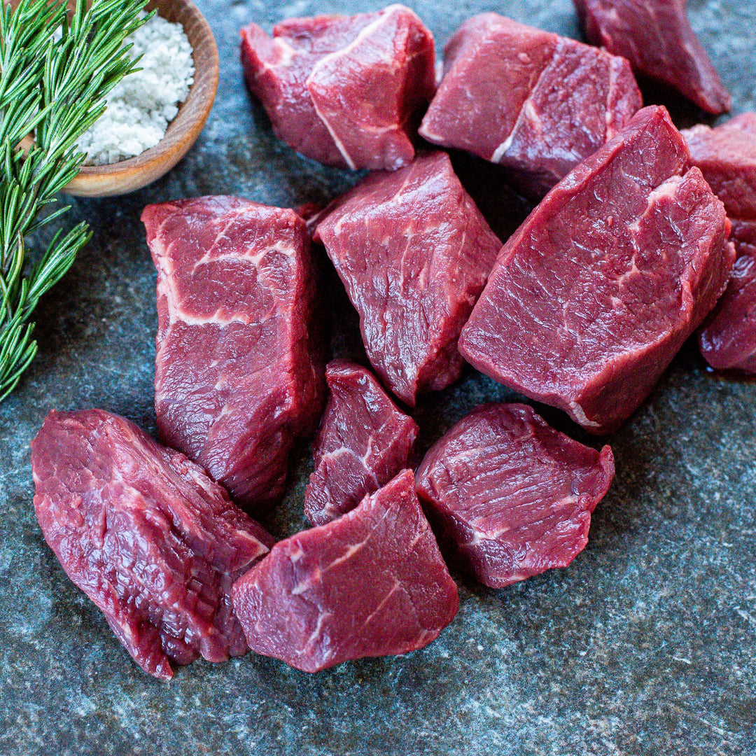 Organic Grass Fed Beef Sirloin Tip Kabobs 1