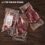Grass Fed (not certified organic) Sixteenth with Sirloin and Flank Steaks