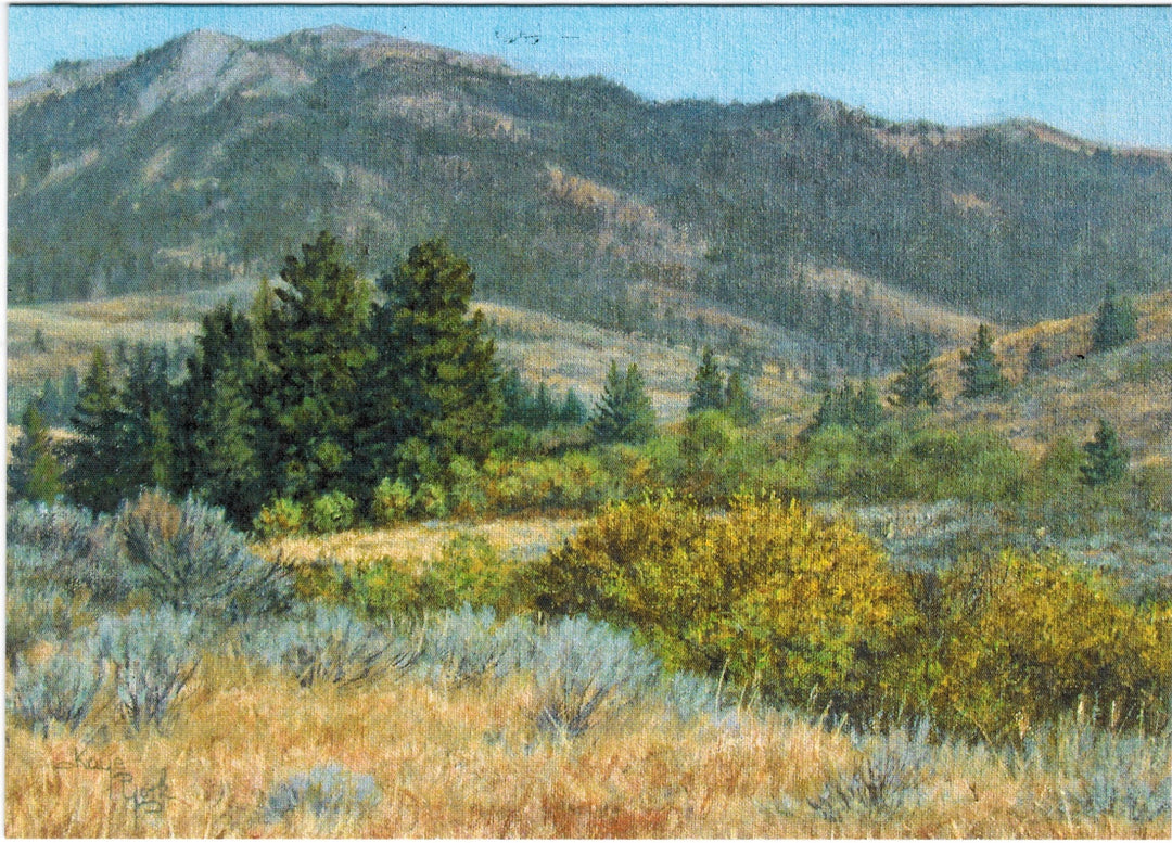 Card by Kaye York: Cuddy Fall