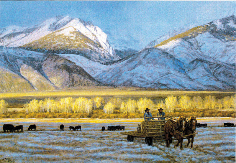 Card by Kaye York: Alderspring Feeding