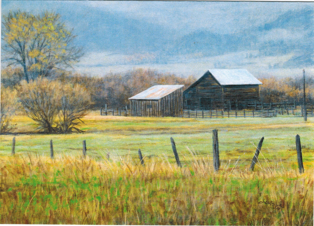 Card by Kaye York: Rainy Day at New Meadows
