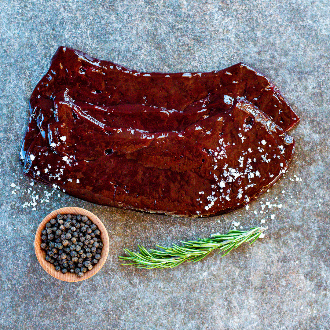 Sliced Beef Liver, Grass Fed, Regenerative, Non-Certified