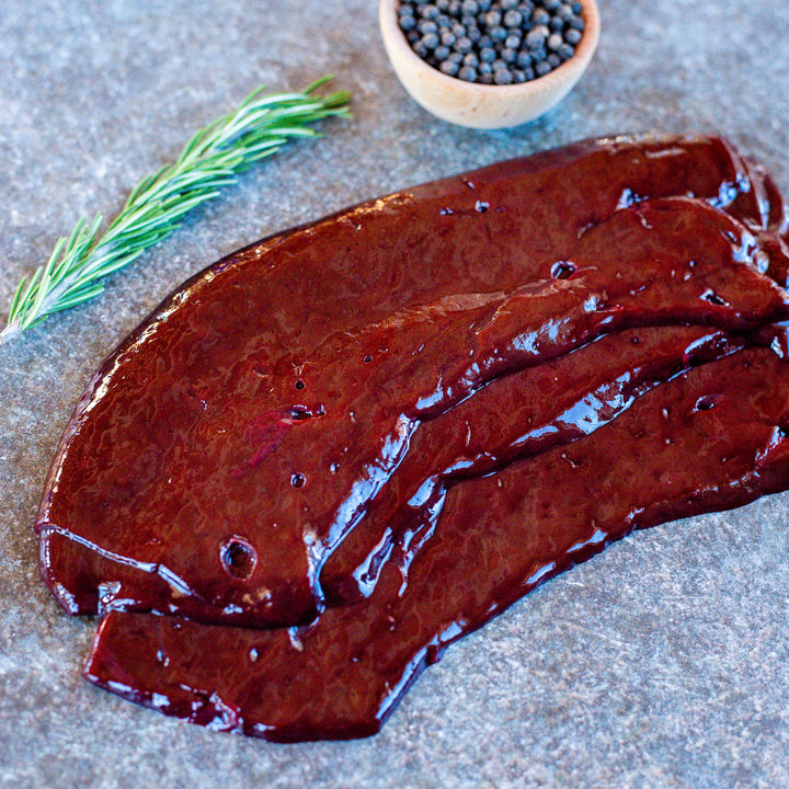 Sliced Beef Liver, Grass Fed, Regenerative, Non-Certified