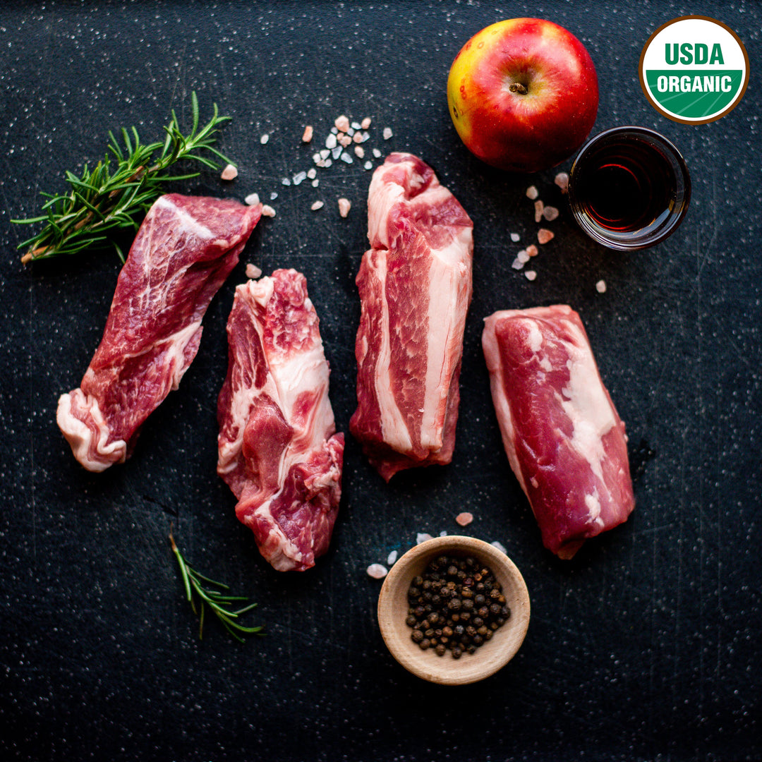 Lifeline Organic Pork Country Style Ribs 3+lbs