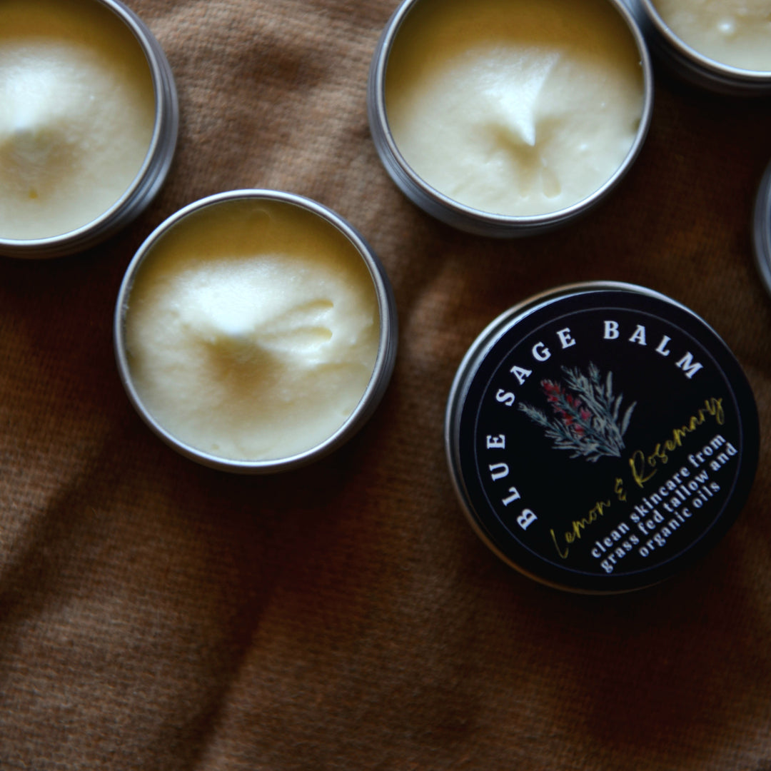 Mini Blue Sage Balm Lemon & Rosemary (ships separately via USPS)