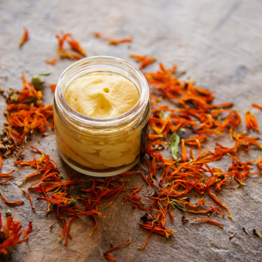 Blue Sage Balm Skin-Healing Calendula Face Lotion (ships separately)