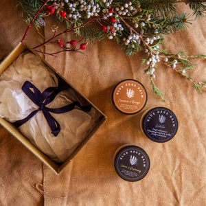 Christmas Tallow Gift Bundles Blue Sage Balm