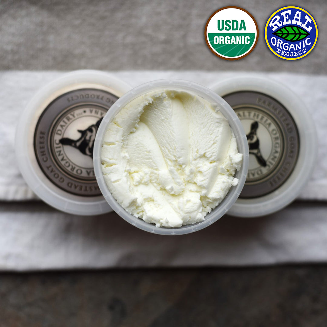 Amaltheia Certified Organic Goat Cheese Plain Chevre