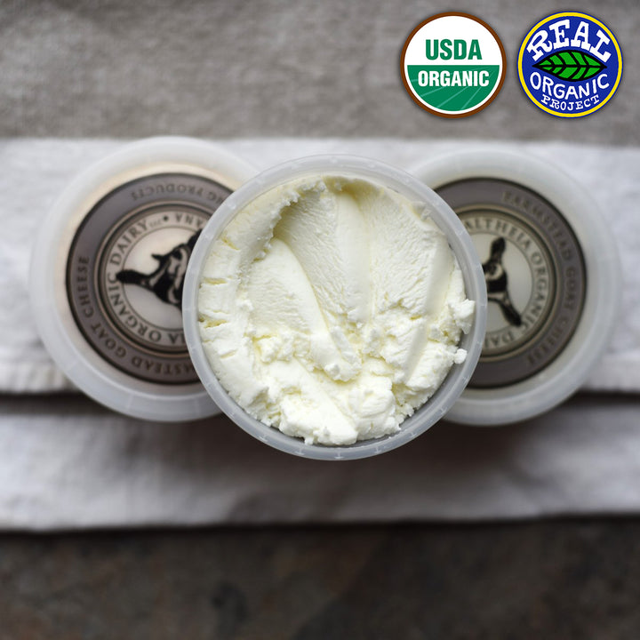 Amaltheia Certified Organic Goat Cheese Plain Chevre