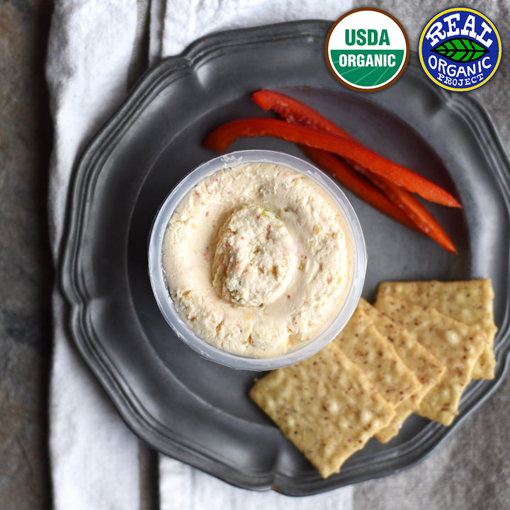 Amaltheia Certified Organic Goat Cheese Roasted Garlic &amp; Chive Chevre