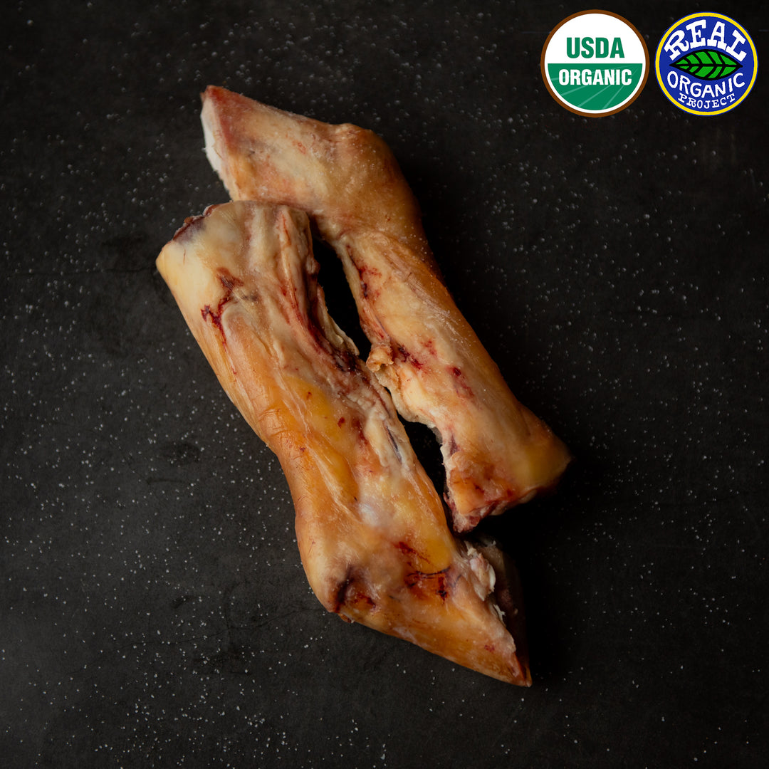 Organic Grass Fed Beef Tendons