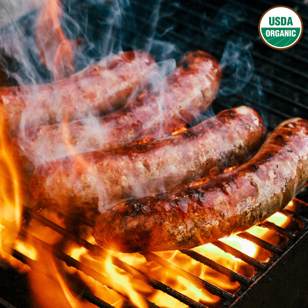 Grass Fed Organic Lamb German Rosemary Sausage