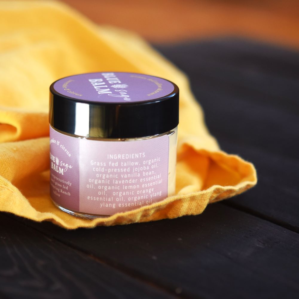 NEW Blue Sage Balm Lavender Citrus (ships separately via USPS)