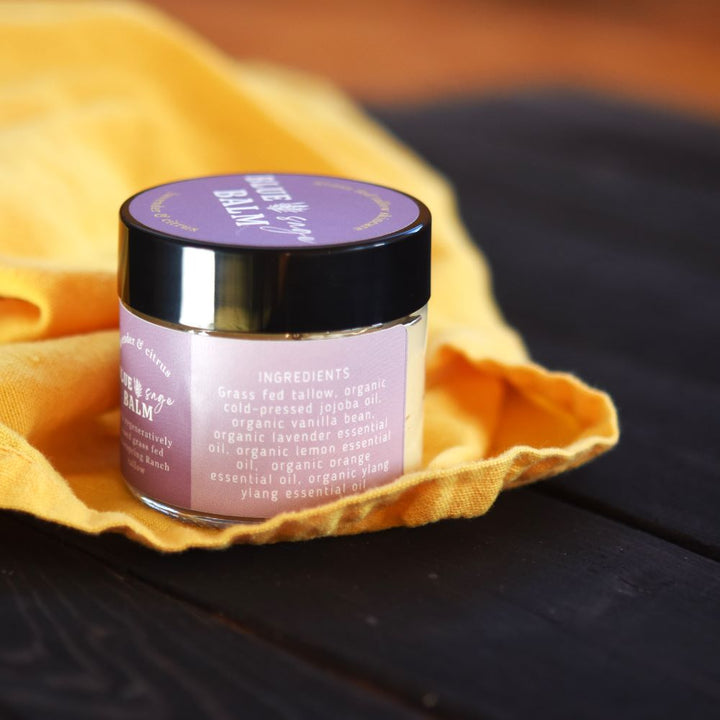 NEW Blue Sage Balm Lavender Citrus (ships separately via USPS)