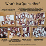 Alderspring 100% Grass Fed Quarter Beef (not Certified Organic)