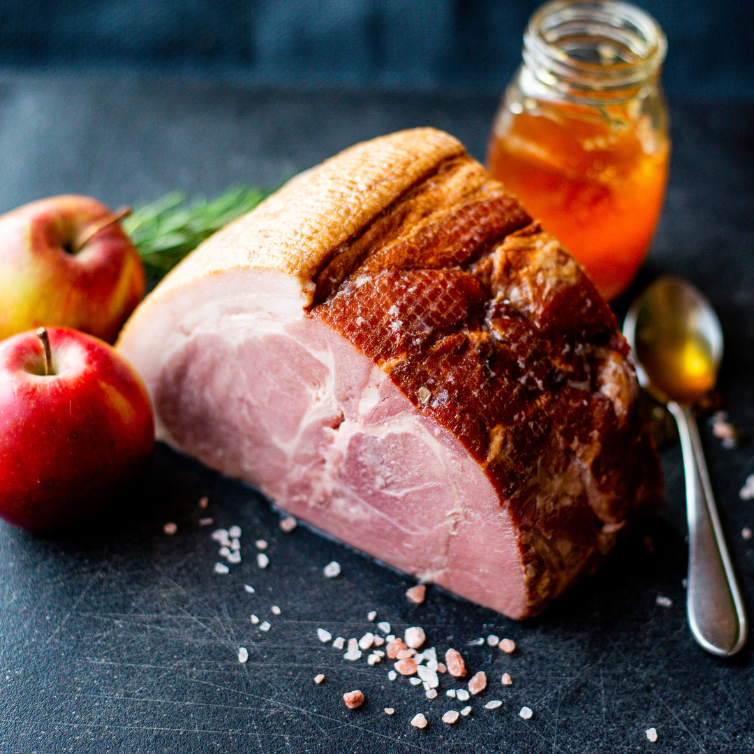 Heritage Pastured Pork Smoked Ham-limit 4 (Boneless)