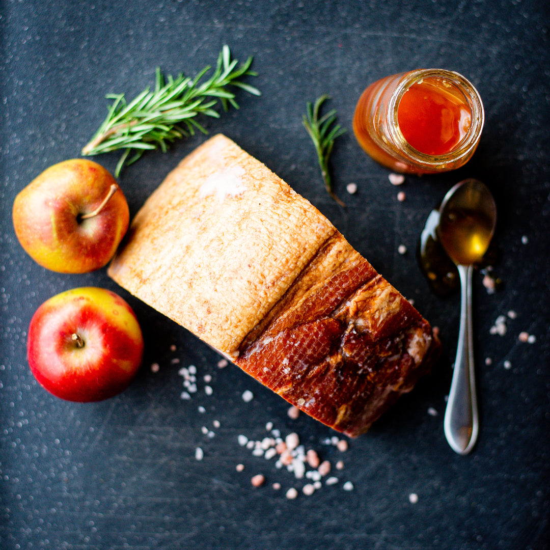 Heritage Pastured Pork Smoked Ham-limit 4 (Boneless)