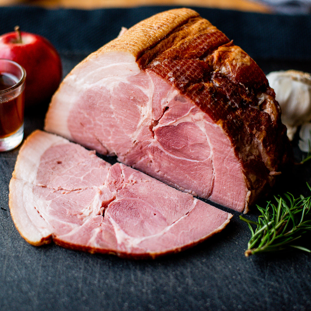Heritage Pastured Pork Smoked Ham-limit 4 (Boneless)