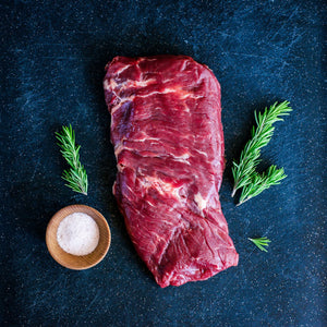 Organic Grass Fed Beef Sirloin Flap Blade Steak 1