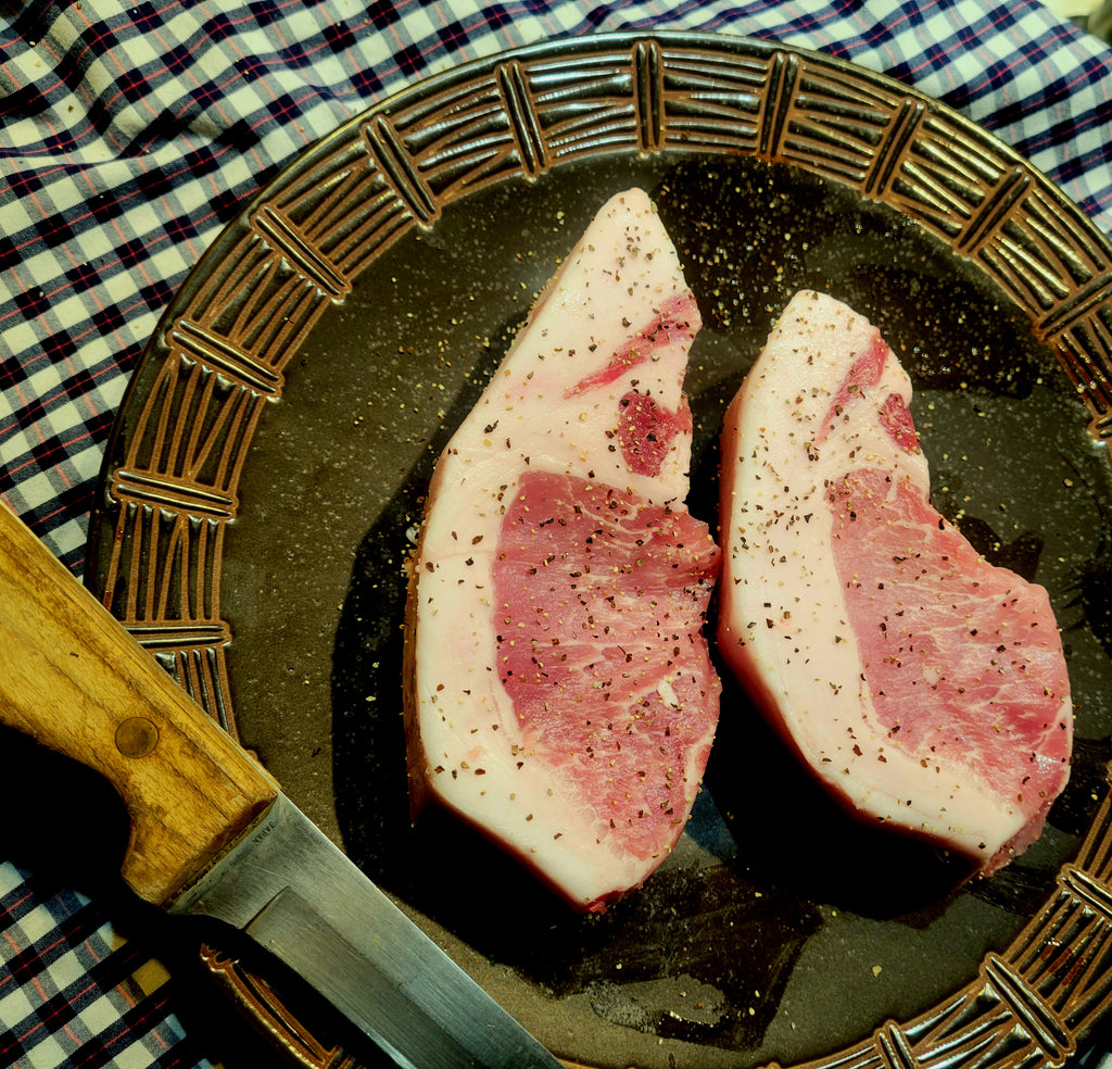 Heritage Pastured Pork Chops (limit 3 orders)