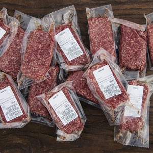 20 lb Grass Fed (not certified organic) Ground Beef Bundle