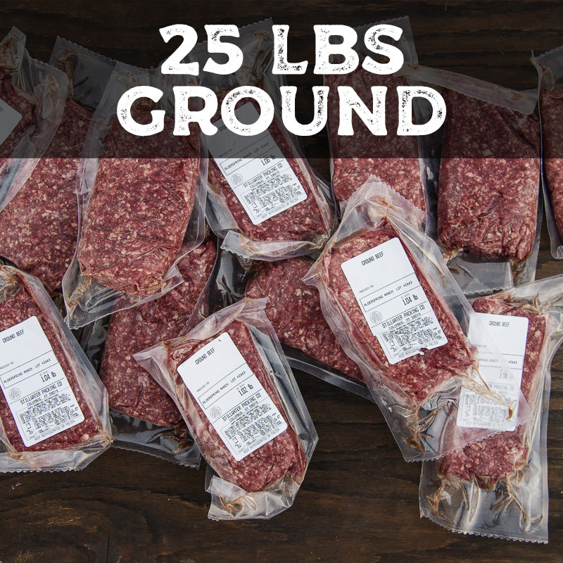 The 25 lb Ground Beef Subscription