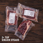 Grass Fed Sixteenth with Sirloin and Flank Steaks