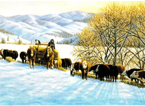 Greeting Card by Kaye York: Clearing The Way