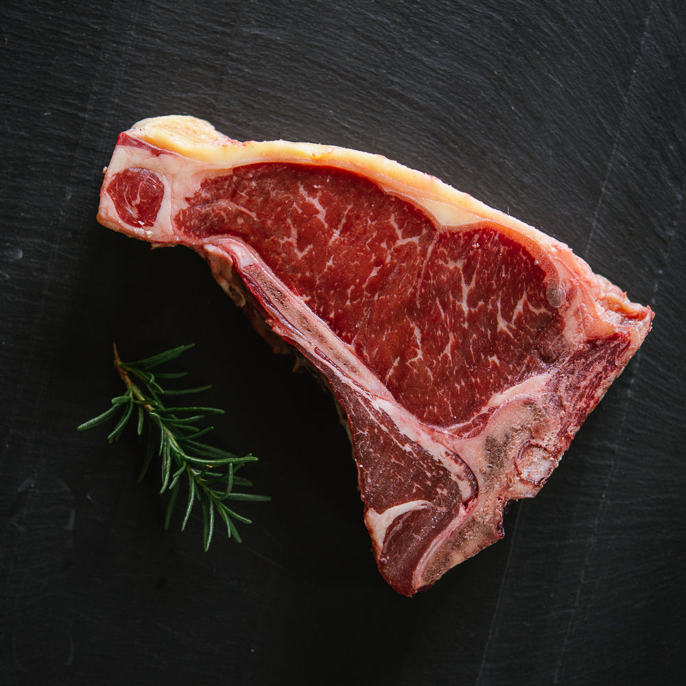 Organic Grass Fed T-Bone/Porterhouse Steak