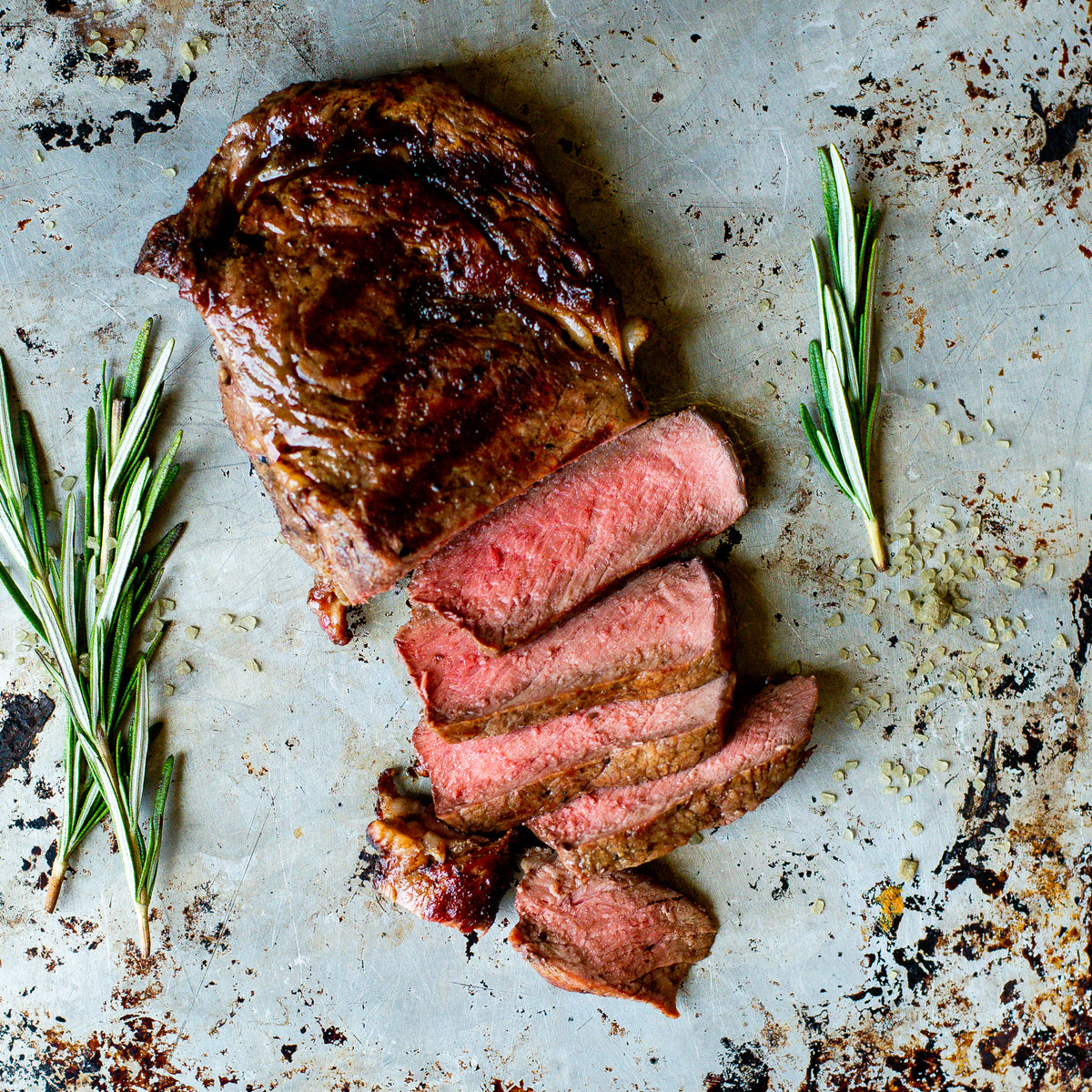 Organic Grass Fed Ribeye Steak Leaner – Alderspring Ranch Provisions
